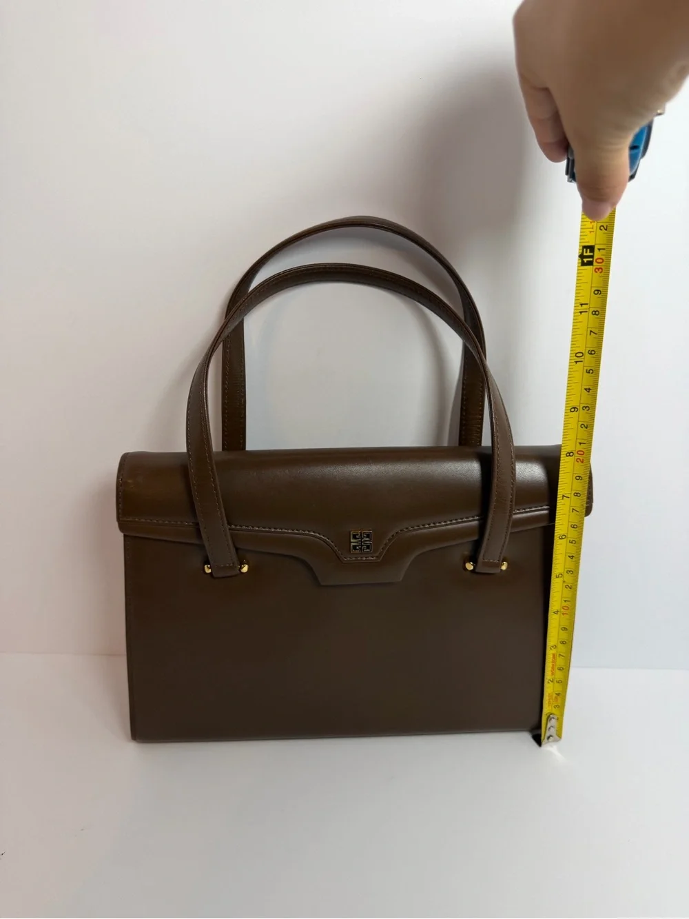 Givenchy Vintage Brown Leather HandBag Satchel